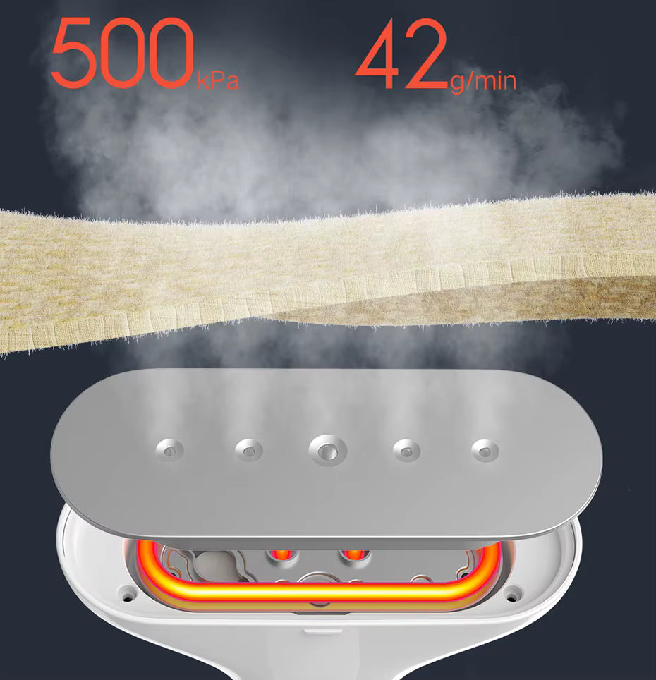 Défroisseur vertical vapeur 2200W – Vapeur puissante et rapide