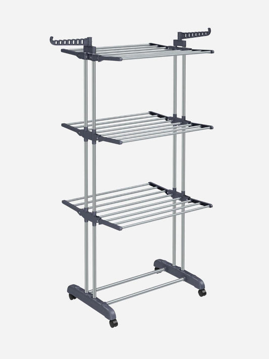 Étendoir à linge tour - grande capacité et pliable