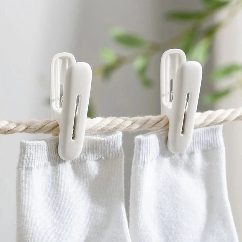 Mini pince à linge plastique multifonction – Lot de 12